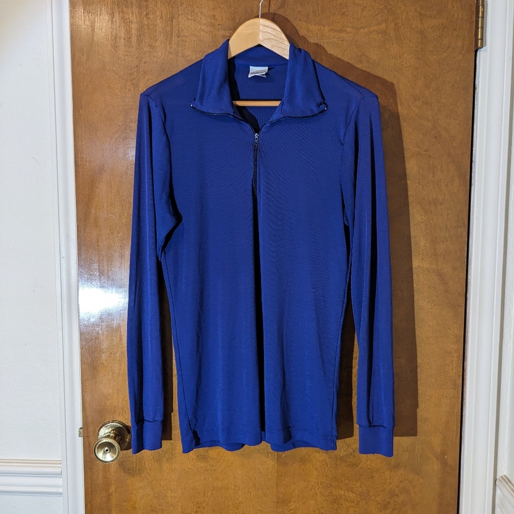 Vintage Patagonia Blue Capilene Base Layer Long Sleeve Shirt